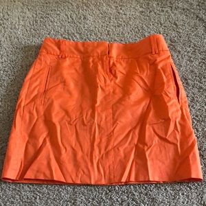 J crew salmon skirt